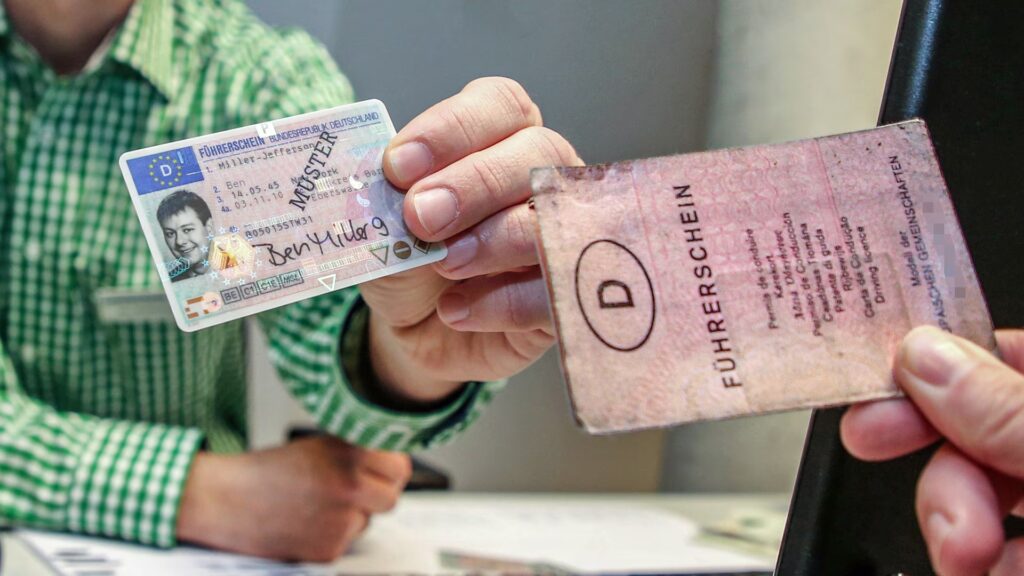 Deutschen Führerschein Umtauschen